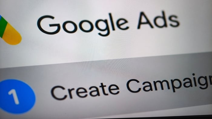 Google Ads for Doctors Blueprint: A 10-Step Conversion Strategy — A visual representation of a Google Ads dashboard showing the “Create Campaign” screen, illustrating digital marketing for doctors and PPC healthcare advertising concepts.